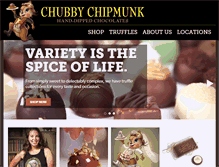 Tablet Screenshot of chubbychipmunk.com